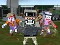 Cluiche Comhoibriú Aréna Pixel 3D: Maireachtáil Zombie ar líne
