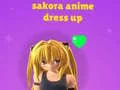 Cluiche Sakora: Éadaí Anime ar líne