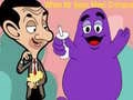 Cluiche Nuair a choinníonn Mr. Bean le Grimace ar líne Cluiche Nuair a choinníonn Mr. Bean le Grimace ar líne