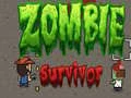 Cluiche Survivor Zombie ar líne
