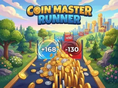 Cluiche Coin Master Runner ar líne