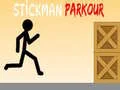 Cluiche Parkour Stickman ar líne