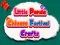 Cluiche Panda Beag Craftanna Ceiliúradh na Síne ar líne