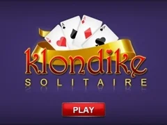 Cluiche Klondike Solitaire ar líne