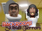 Cluiche Uafas na Backrooms Skibidi ar líne