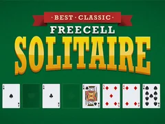 Cluiche An Solitaire Freecell Classic is Fearr ar líne