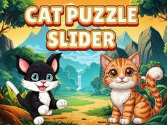 Cluiche Sliding Puzzle Cat ar líne Cluiche Sliding Puzzle Cat ar líne