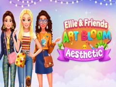Cluiche Ellie agus cairde Art Bloom Aeistéitiúil ar líne
