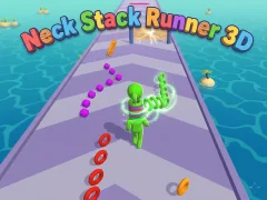 Cluiche Neck Stack Runner 3D ar líne