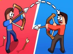 Cluiche Dhá boghdóir: duel bogha ar líne
