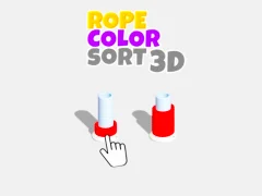 Cluiche Sórtáil dath rópa 3D ar líne