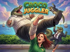 Cluiche Croco Juggler ar líne