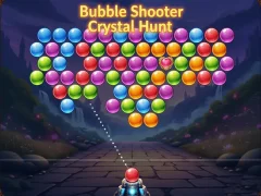 Cluiche Cluiche ar líne saor in aisce Bubble Shooter Crystal Hunt ar líne