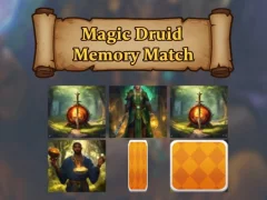 Cluiche Meaitseáil Cuimhne Druid draíochta ar líne Cluiche Meaitseáil Cuimhne Druid draíochta ar líne