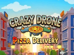 Cluiche Seachadadh Pizza Crazy Drone ar líne
