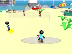 Cluiche Stickman trá eitpheil ar líne