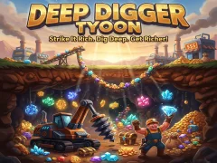 Cluiche Cluiche Deep Digger Tycoon ar líne