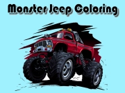 Cluiche Monster Jeep dathú ar líne