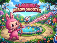 Cluiche Cluiche Líne Labubu Arrow Shooter ar líne