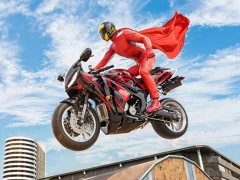 Cluiche Stunt fíor-laochra gluaisrothar fíor 3D ar líne