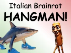 Cluiche Hangman Brainrot na hIodáile ar líne