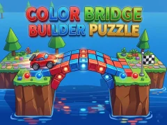 Cluiche Color Bridge Builder Puzzle ar líne