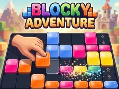 Cluiche Blocky adventure ar líne