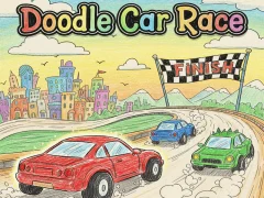 Cluiche Cluiche ar líne Doodle Car Race ar líne