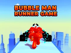 Cluiche Cluiche Bubble Man Runner ar líne