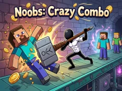 Cluiche Noobs: Crazy Combo ar líne