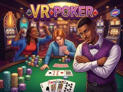 Cluiche VR Poker ar líne