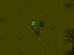 Cluiche Zombies agus gunnaí ar líne