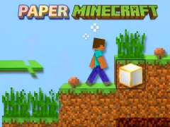 Cluiche Minecraft páipéar ar líne