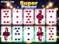 Cluiche Super poker ar líne
