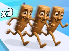 Cluiche Cluiche Brainrot Mob Clash 3D ar líne