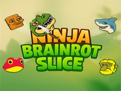 Cluiche Slice Ninja Brainrot ar líne