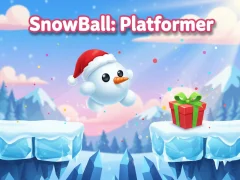 Cluiche Ball Sneachta: Platformer ar líne