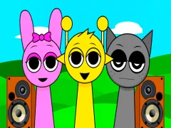 Cluiche Beats Ceol Monster Sprunki ar líne