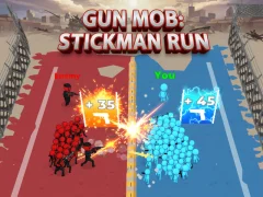 Cluiche Gun Mob: Rith Stickman ar líne