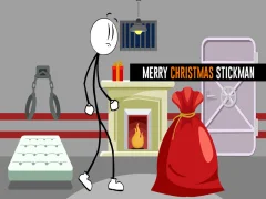 Cluiche Merry Christmas Stickman ar líne