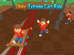 Cluiche Obby: Extreme Cart Taistil ar líne
