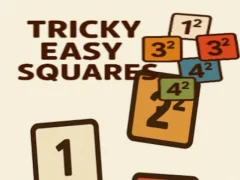 Cluiche Cearnóga Tricky Easy ar líne