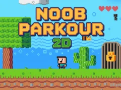Cluiche Cluiche Noob Parkour 2D ar líne