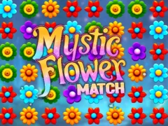 Cluiche Cluiche Mystic Flower Match ar líne