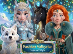 Cluiche Fashion Valkyries Saga of Style ar líne