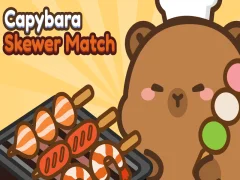 Cluiche Cluiche Capybara Skewer Match ar líne