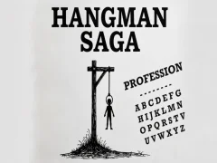 Cluiche Saga hangman ar líne