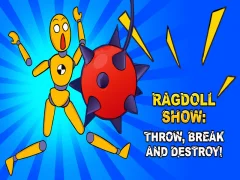 Cluiche Seó Ragdoll: Caith, briseadh agus scrios! ar líne