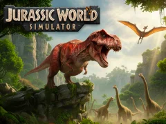 Cluiche Jurassic world insamhlóir ar líne