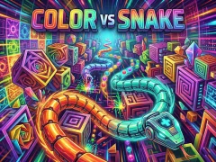 Cluiche Color vs Snake ar líne